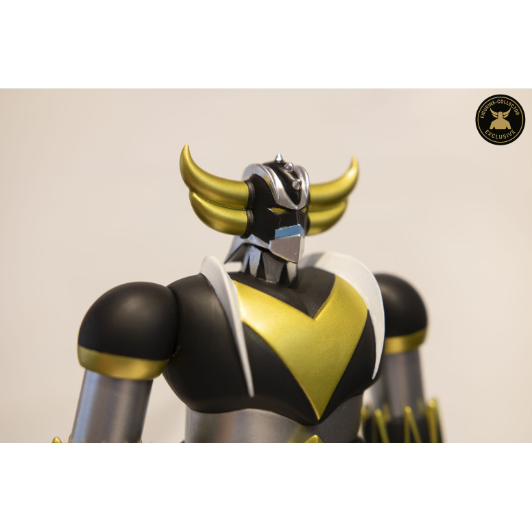 HL Pro - Goldorak Black & Gold Exclusive Figurine-Collector - Jumbo Machinder - Shogun Warrior Ufo Robot Grendizer