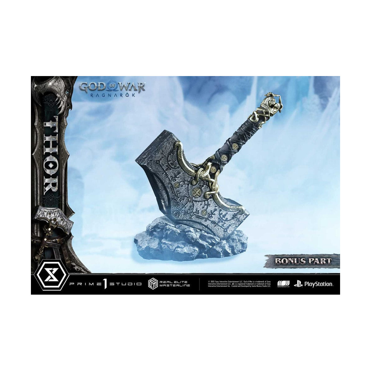 Prime 1 Studio - God of War: Ragnarok - Thor Deluxe Bonus Version - Real Elite Masterline Series 1/3