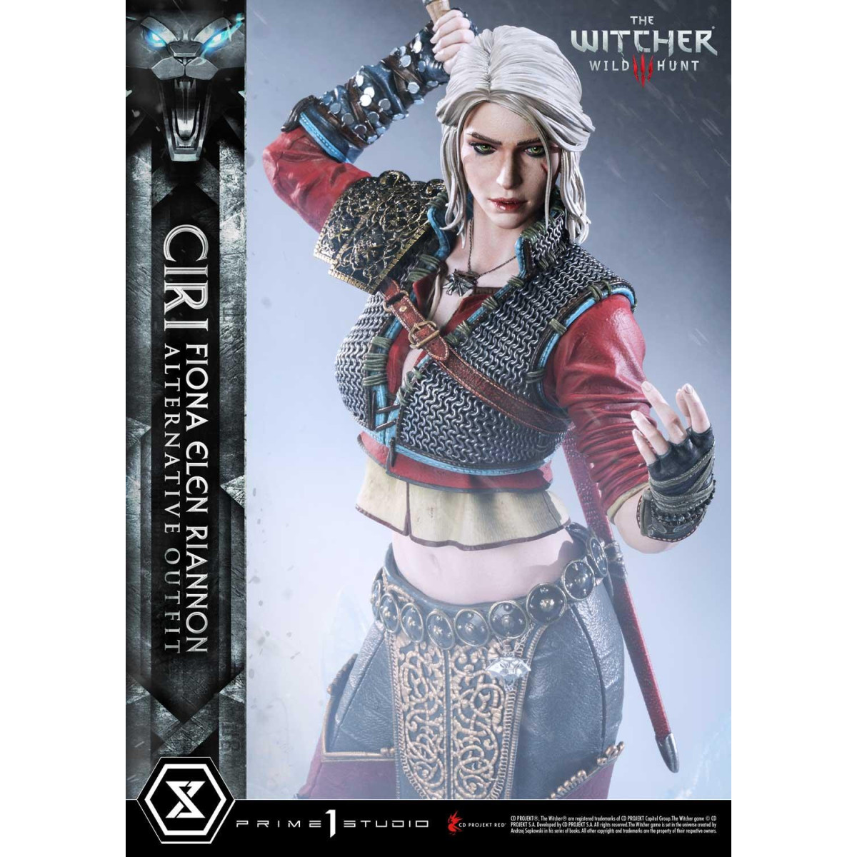 Prime 1 Studio - The Witcher 3: Wild Hunt - Ciri Fiona Elen Riannon Alternative Outfit DX Bonus Version Premium Masterline 1/4