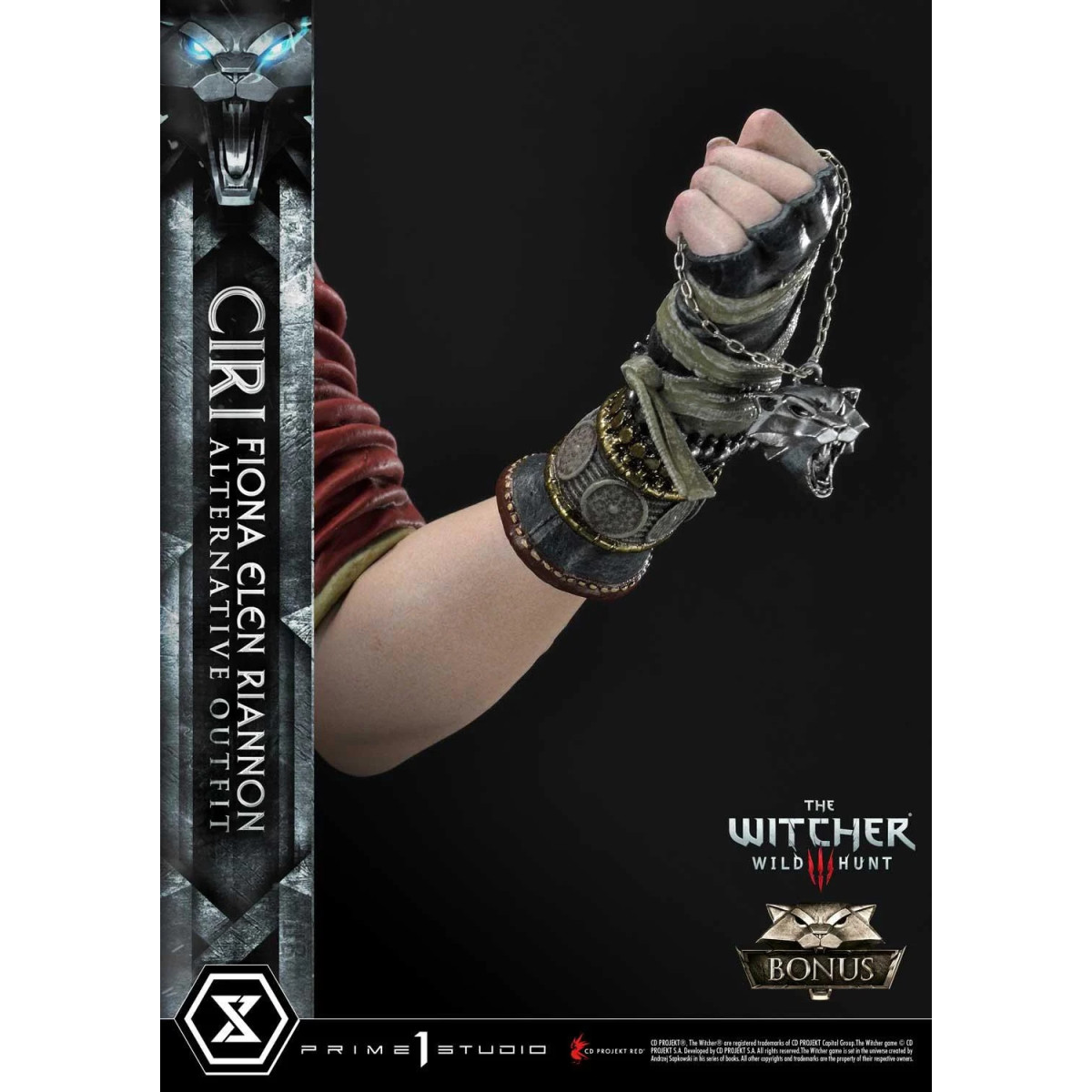 Prime 1 Studio - The Witcher 3: Wild Hunt - Ciri Fiona Elen Riannon Alternative Outfit DX Bonus Version Premium Masterline 1/4