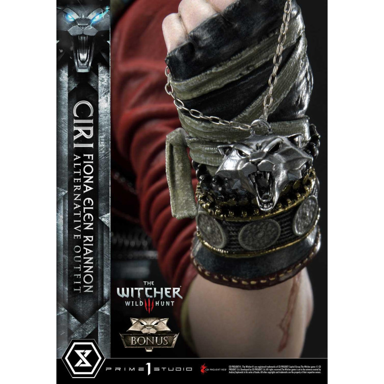 Prime 1 Studio - The Witcher 3: Wild Hunt - Ciri Fiona Elen Riannon Alternative Outfit DX Bonus Version Premium Masterline 1/4