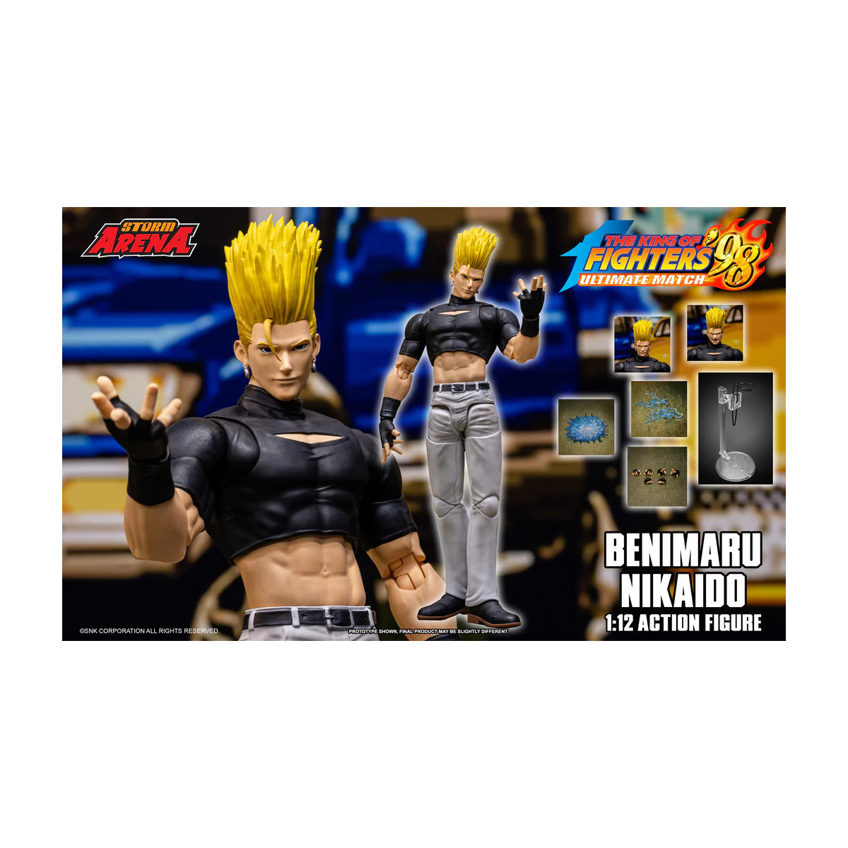 Storm Collectibles - The King of Fighters'98 UM - Benimaru Nikaido (Hero Team) Storm Arena 1/12