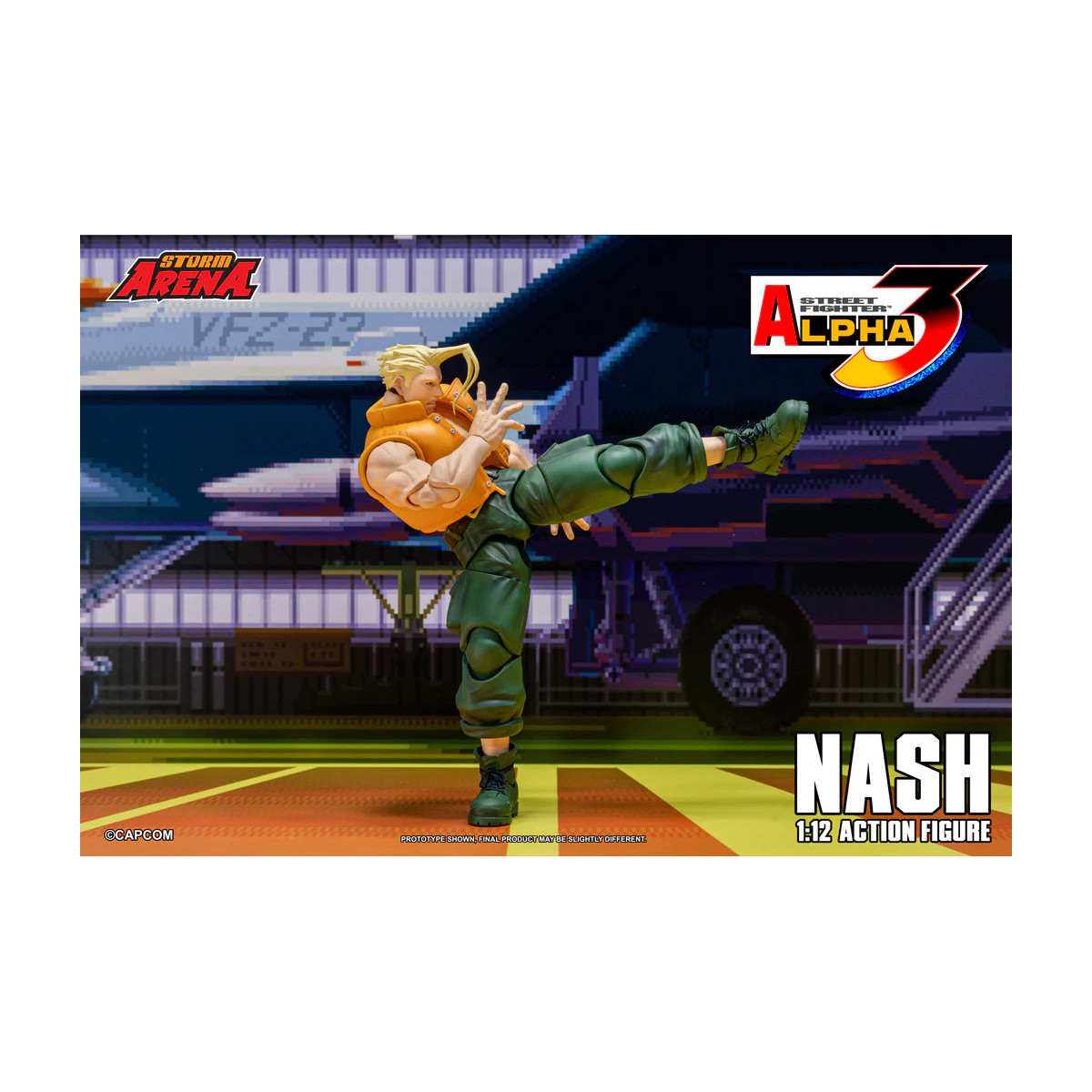 Storm Collectibles - NASH (Charlie) - Street Fighter Alpha Storm Arena 1/12