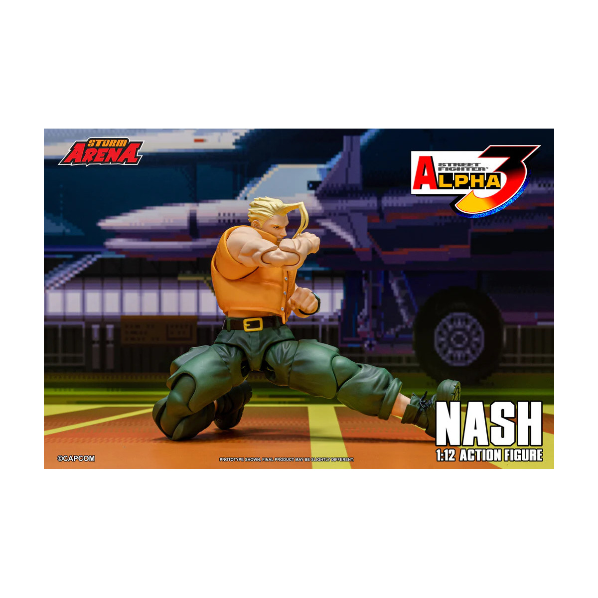 Storm Collectibles - NASH (Charlie) - Street Fighter Alpha Storm Arena 1/12