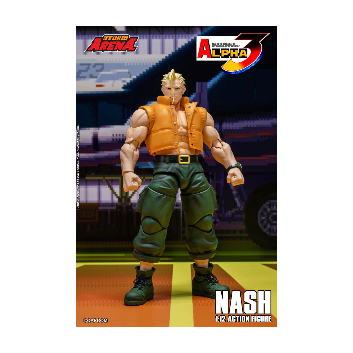 Storm Collectibles - NASH (Charlie) - Street Fighter Alpha Storm Arena 1/12