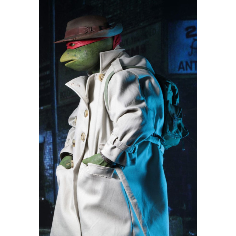 Neca - TMNT - Teenage Mutant Ninja Turtles - Les Tortues Ninja - The Movie - Raphael Disguise 1/4