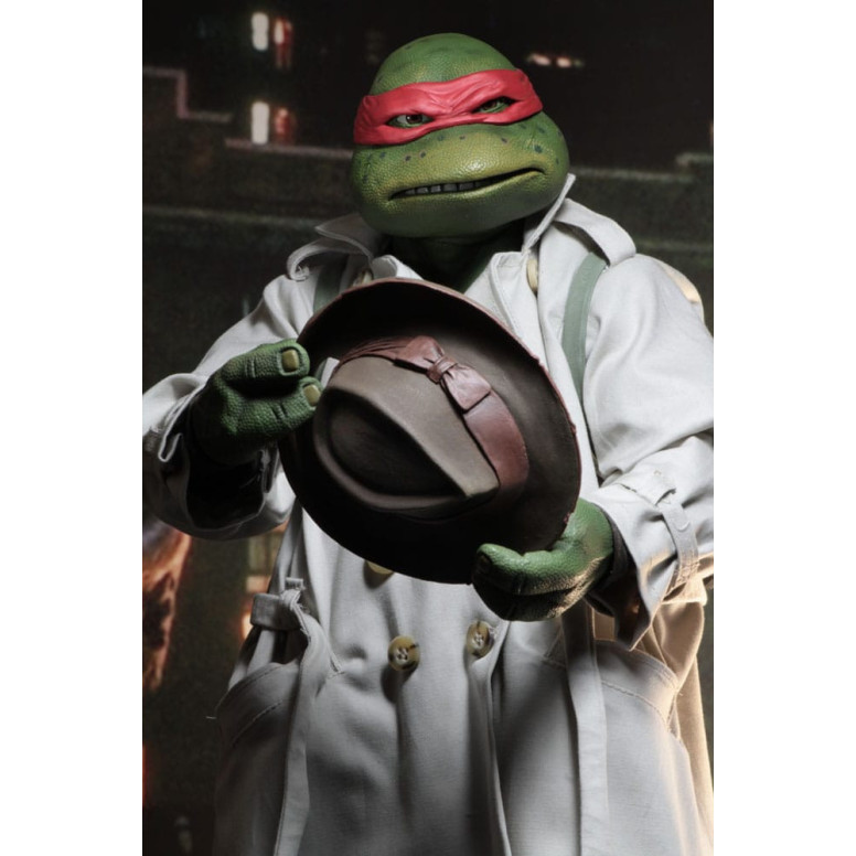 Neca - TMNT - Teenage Mutant Ninja Turtles - Les Tortues Ninja - The Movie - Raphael Disguise 1/4