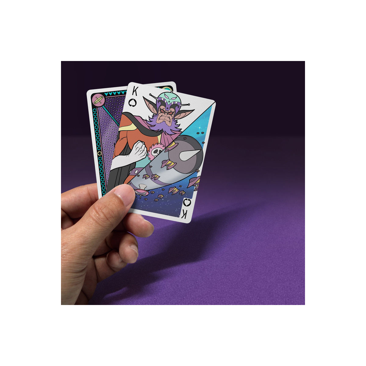 Goldorak - 54 Card Poker Set - Vega Protocole Poker Cards Set II - We Are Tokyo