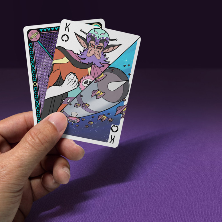 Goldorak - 54 Card Poker Set - Vega Protocole Poker Cards Set II - We Are Tokyo