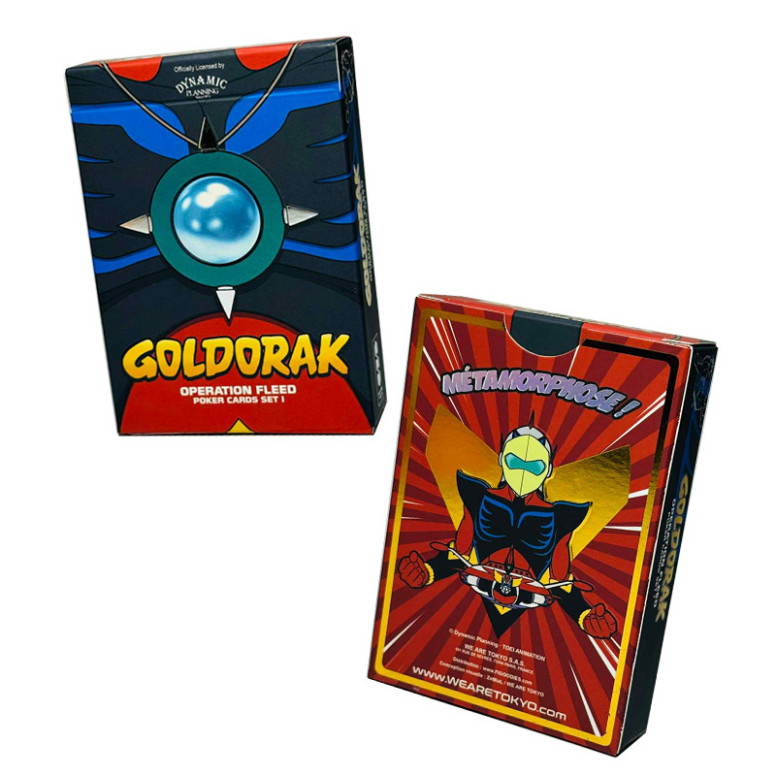 Goldorak - 54 Card Poker Set - Operation Fleed Poker Cards Set I - We Are Tokyo