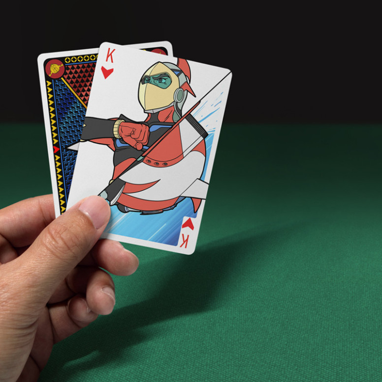 Goldorak - 54 Card Poker Set - Operation Fleed Poker Cards Set I - We Are Tokyo