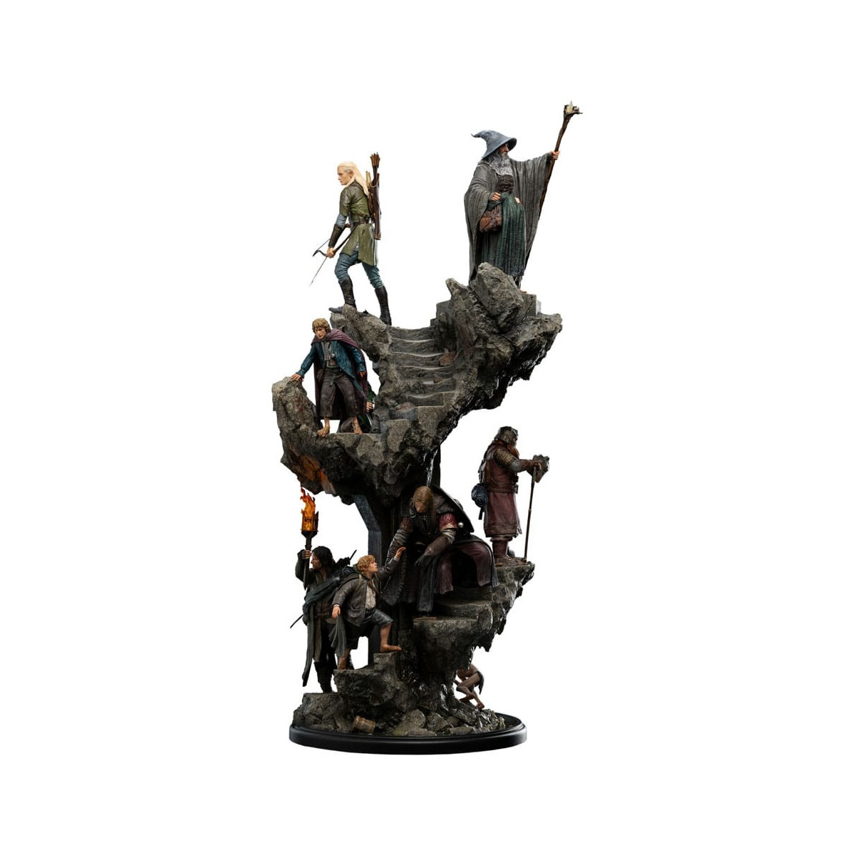 The Lord of the Rings statuette Masters Collection - The Fellowship of the Ring Limited Edition 1/6