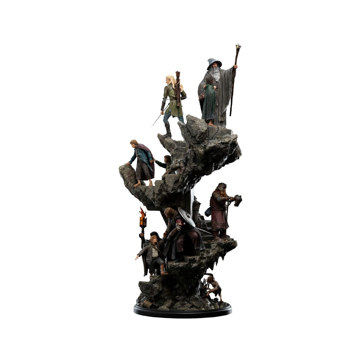 The Lord of the Rings statuette Masters Collection - The Fellowship of the Ring Limited Edition 1/6