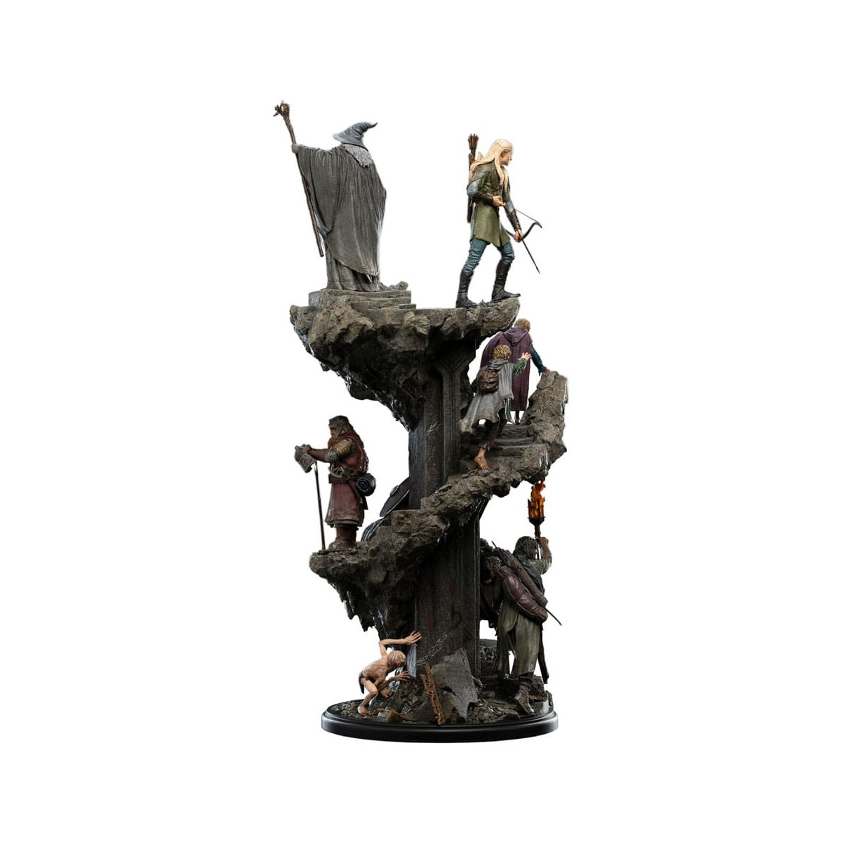 The Lord of the Rings statuette Masters Collection - The Fellowship of the Ring Limited Edition 1/6