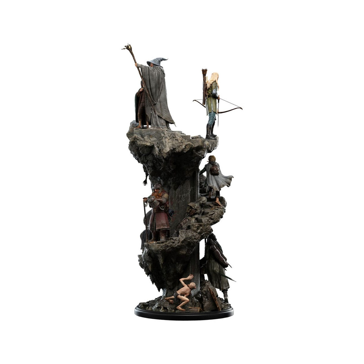 The Lord of the Rings statuette Masters Collection - The Fellowship of the Ring Limited Edition 1/6