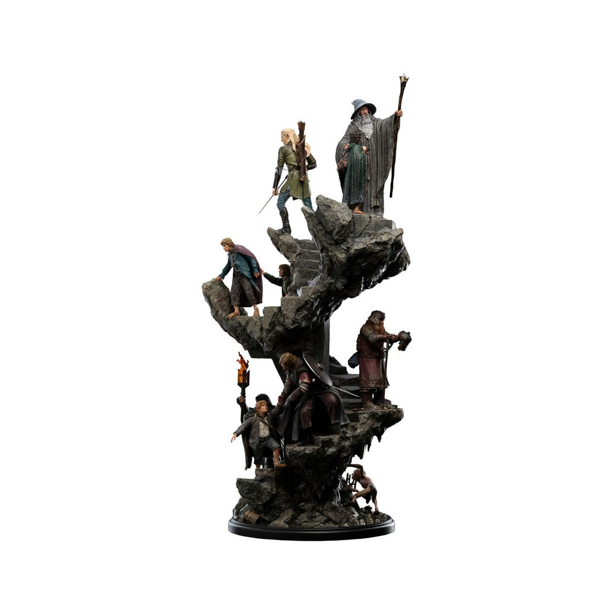 The Lord of the Rings statuette Masters Collection - The Fellowship of the Ring Limited Edition 1/6