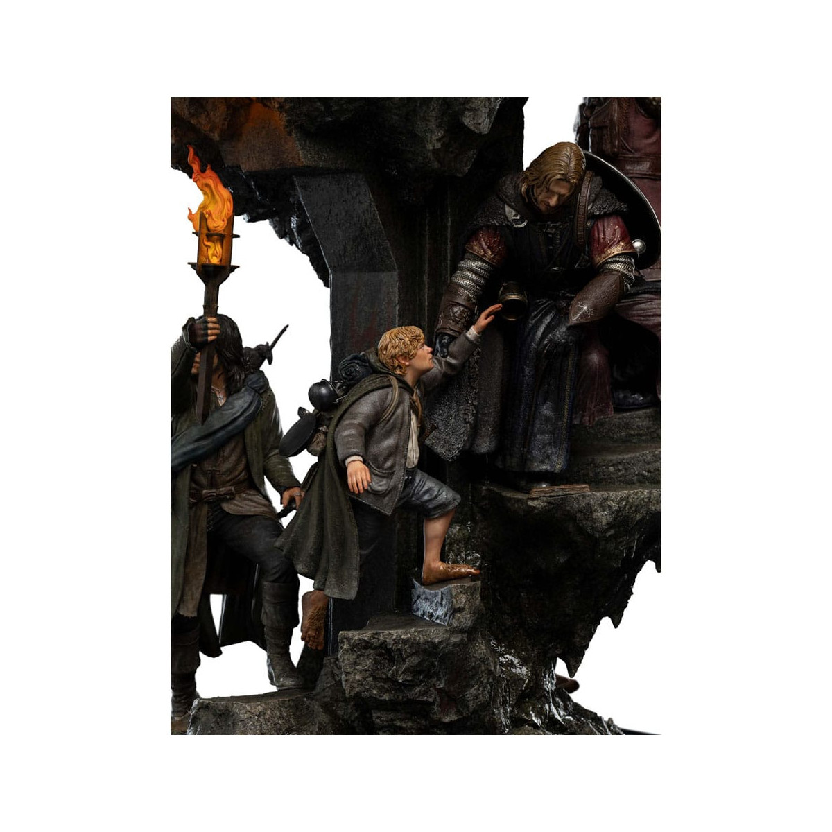 The Lord of the Rings statuette Masters Collection - The Fellowship of the Ring Limited Edition 1/6