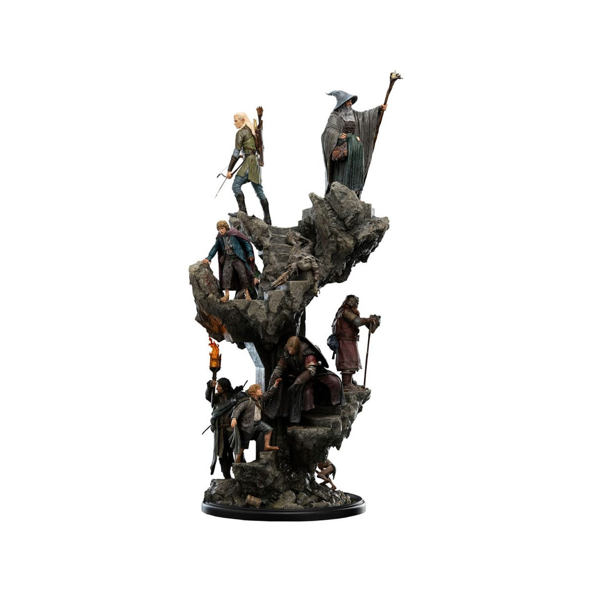 The Lord of the Rings statuette Masters Collection - The Fellowship of the Ring Limited Edition 1/6