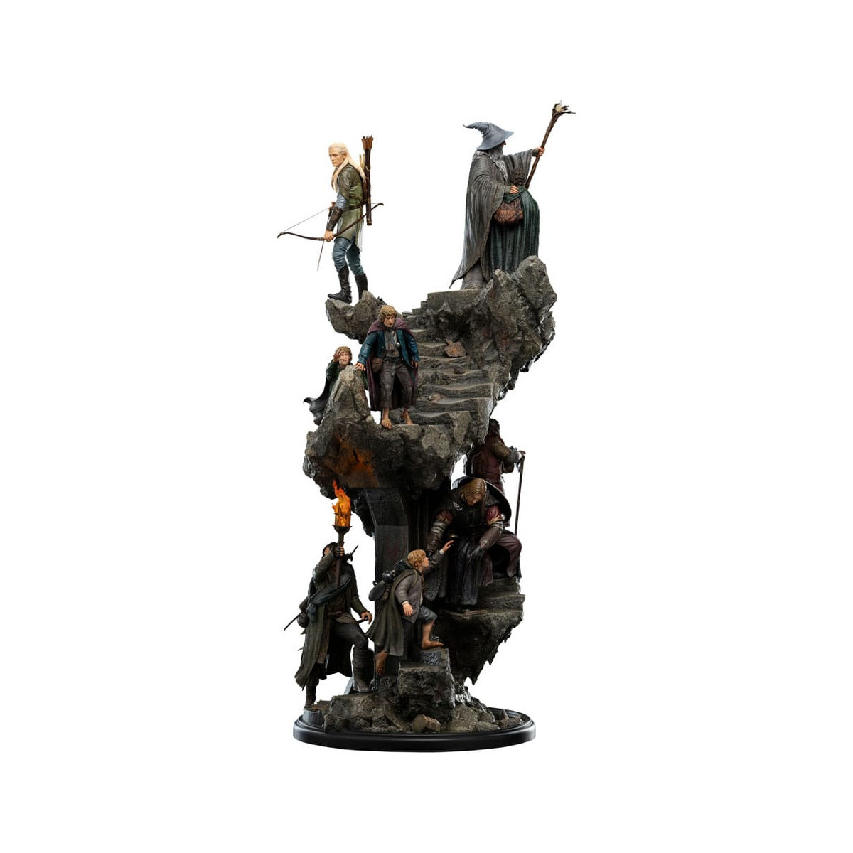 The Lord of the Rings statuette Masters Collection - The Fellowship of the Ring Limited Edition 1/6