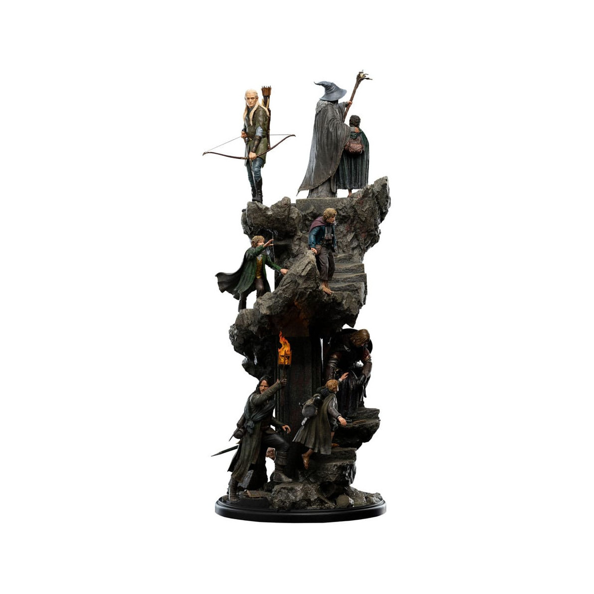 The Lord of the Rings statuette Masters Collection - The Fellowship of the Ring Limited Edition 1/6