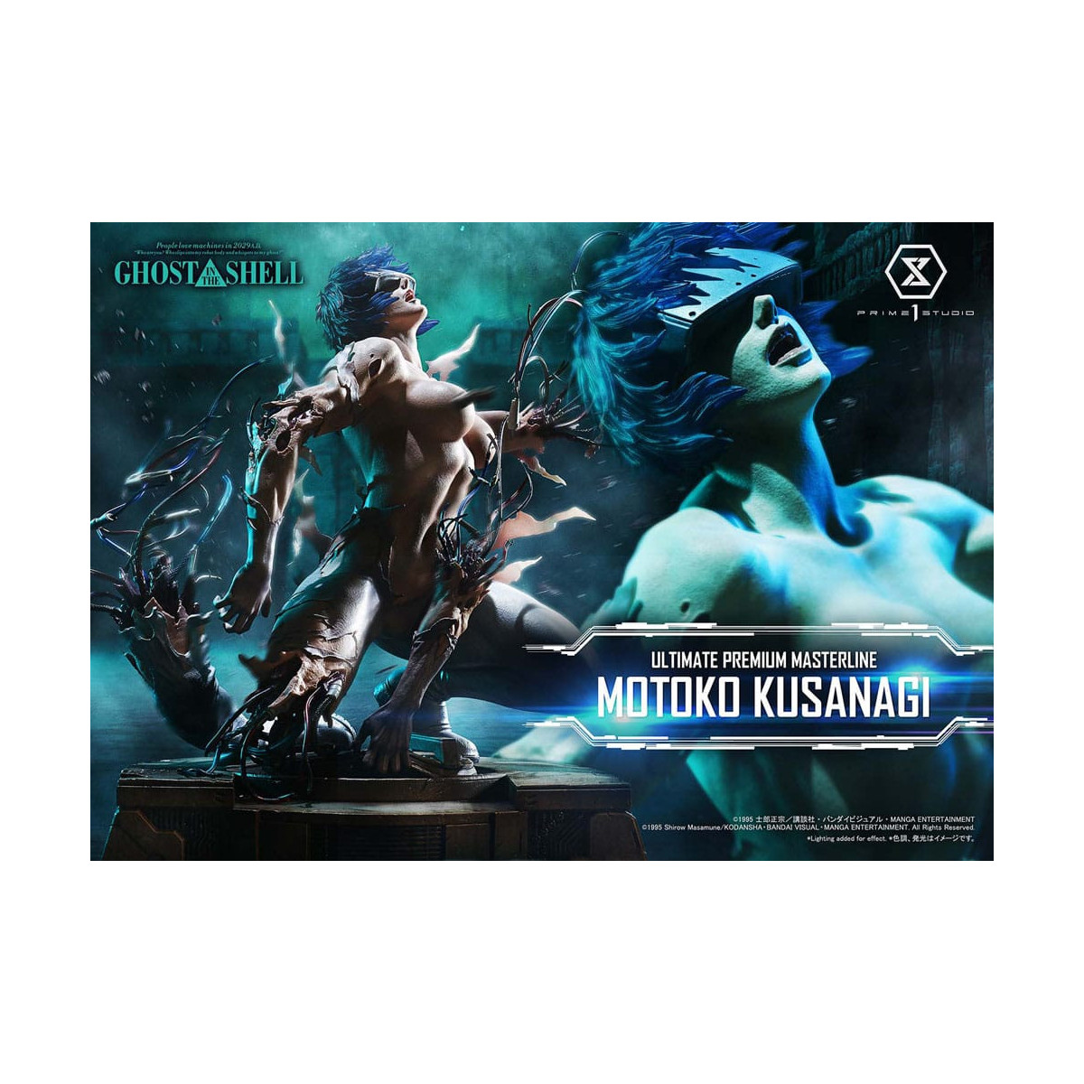 Prime 1 Studio Ghost in the Shell - Motoko Kusanagi Ultimate Premium Masterline Series 1/4