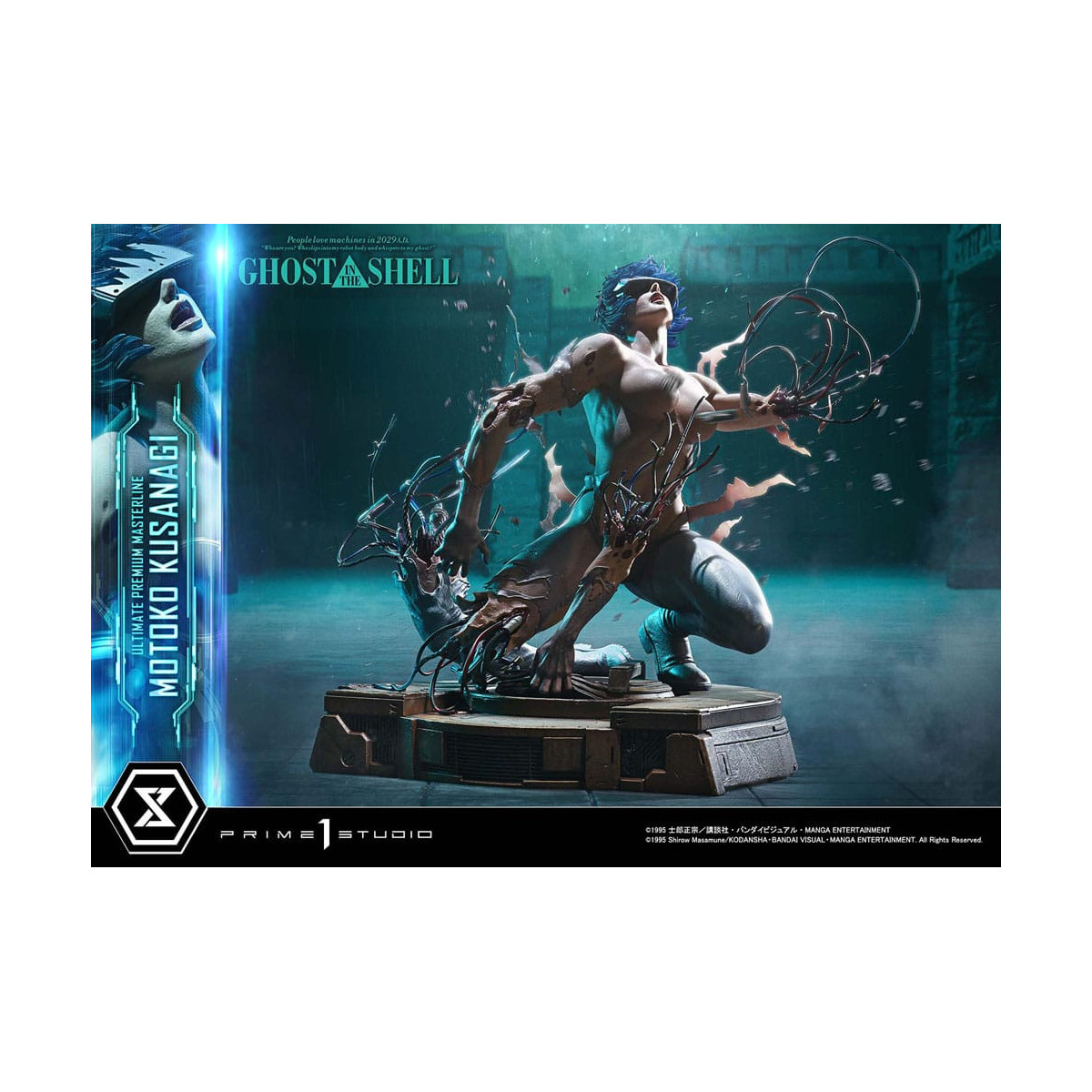 Prime 1 Studio Ghost in the Shell - Motoko Kusanagi Ultimate Premium Masterline Series 1/4