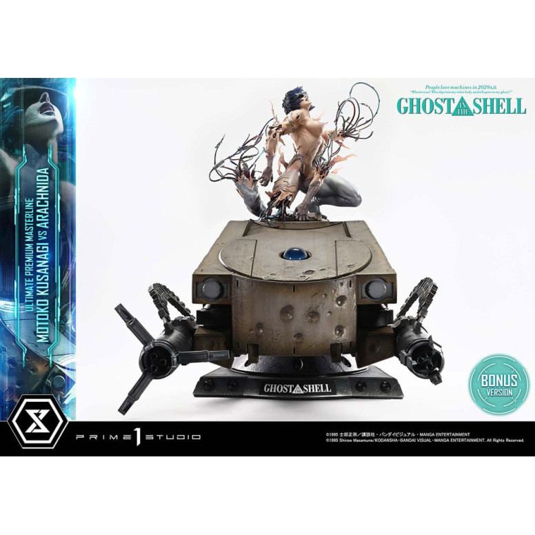 Prime 1 Studio Ghost in the Shell - Motoko Kusanagi vs Arachnida Bonus Version Ultimate Premium Masterline Series 1/4