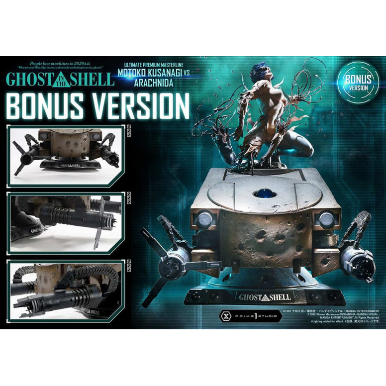 Prime 1 Studio Ghost in the Shell - Motoko Kusanagi vs Arachnida Bonus Version Ultimate Premium Masterline Series 1/4