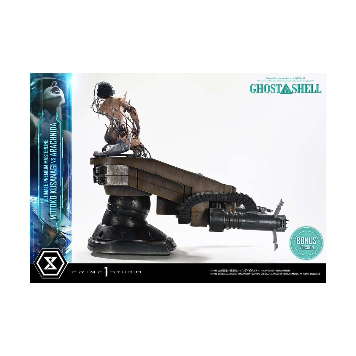 Prime 1 Studio Ghost in the Shell - Motoko Kusanagi vs Arachnida Bonus Version Ultimate Premium Masterline Series 1/4
