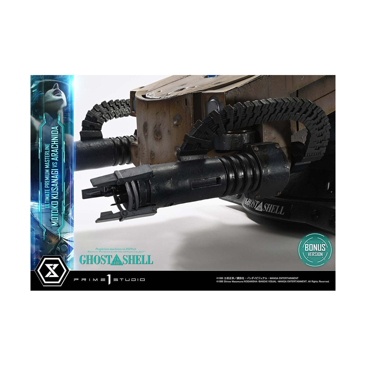 Prime 1 Studio Ghost in the Shell - Motoko Kusanagi vs Arachnida Bonus Version Ultimate Premium Masterline Series 1/4