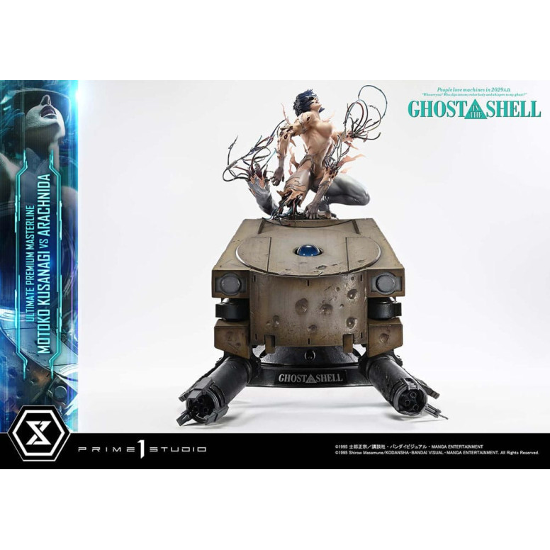 Prime 1 Studio Ghost in the Shell - Motoko Kusanagi vs Arachnida Bonus Version Ultimate Premium Masterline Series 1/4