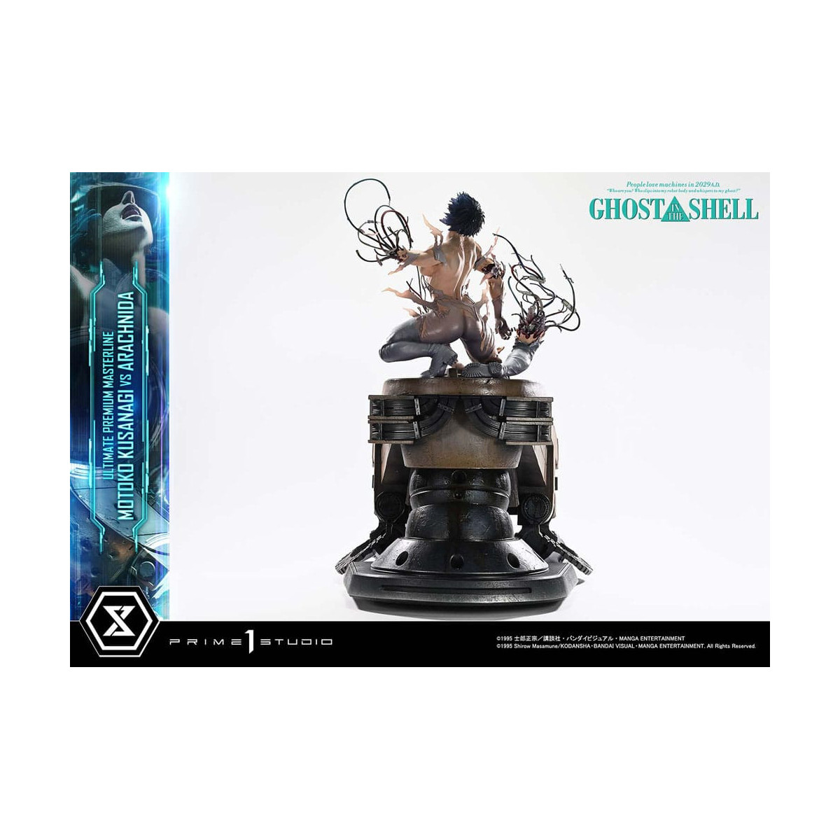 Prime 1 Studio Ghost in the Shell - Motoko Kusanagi vs Arachnida Bonus Version Ultimate Premium Masterline Series 1/4