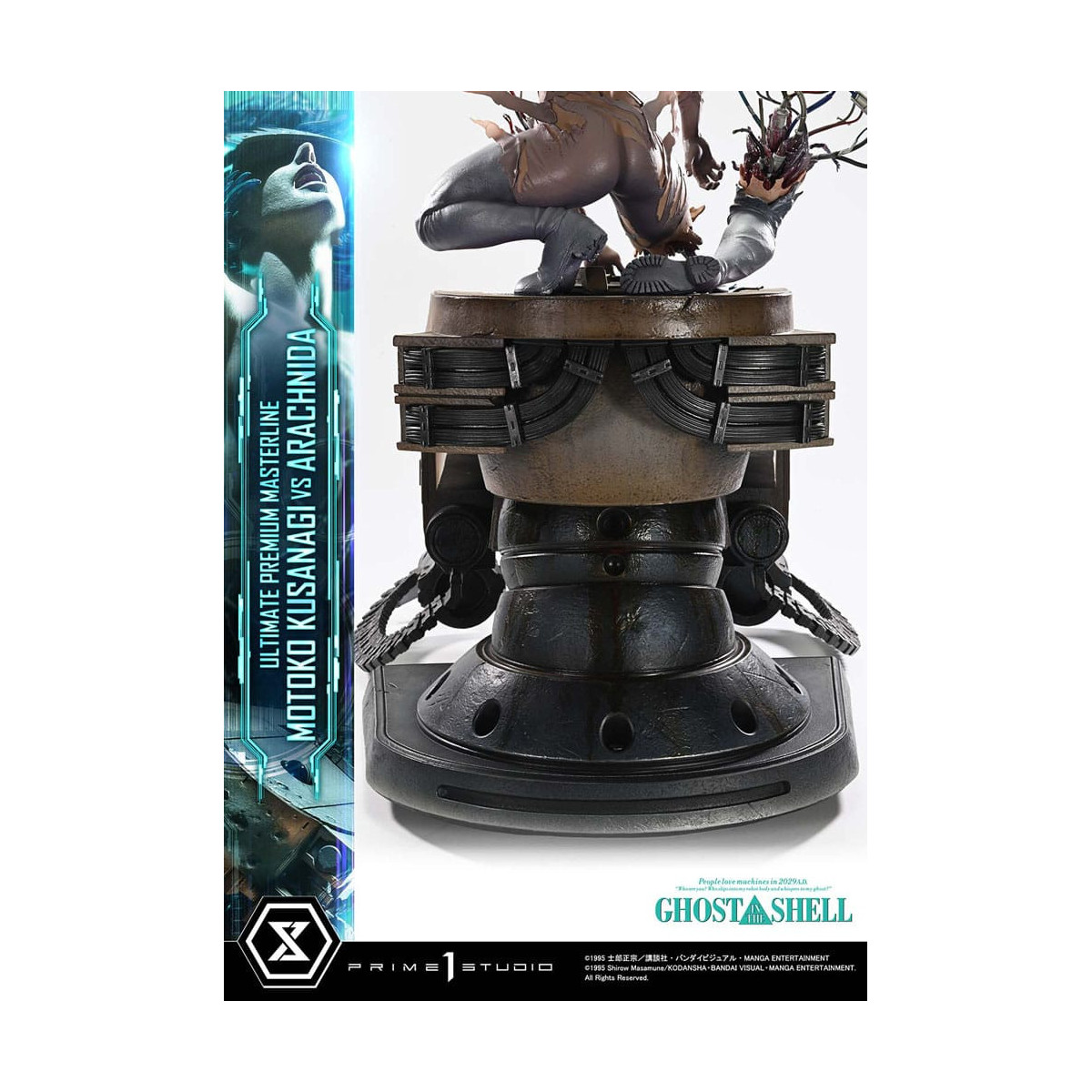 Prime 1 Studio Ghost in the Shell - Motoko Kusanagi vs Arachnida Bonus Version Ultimate Premium Masterline Series 1/4