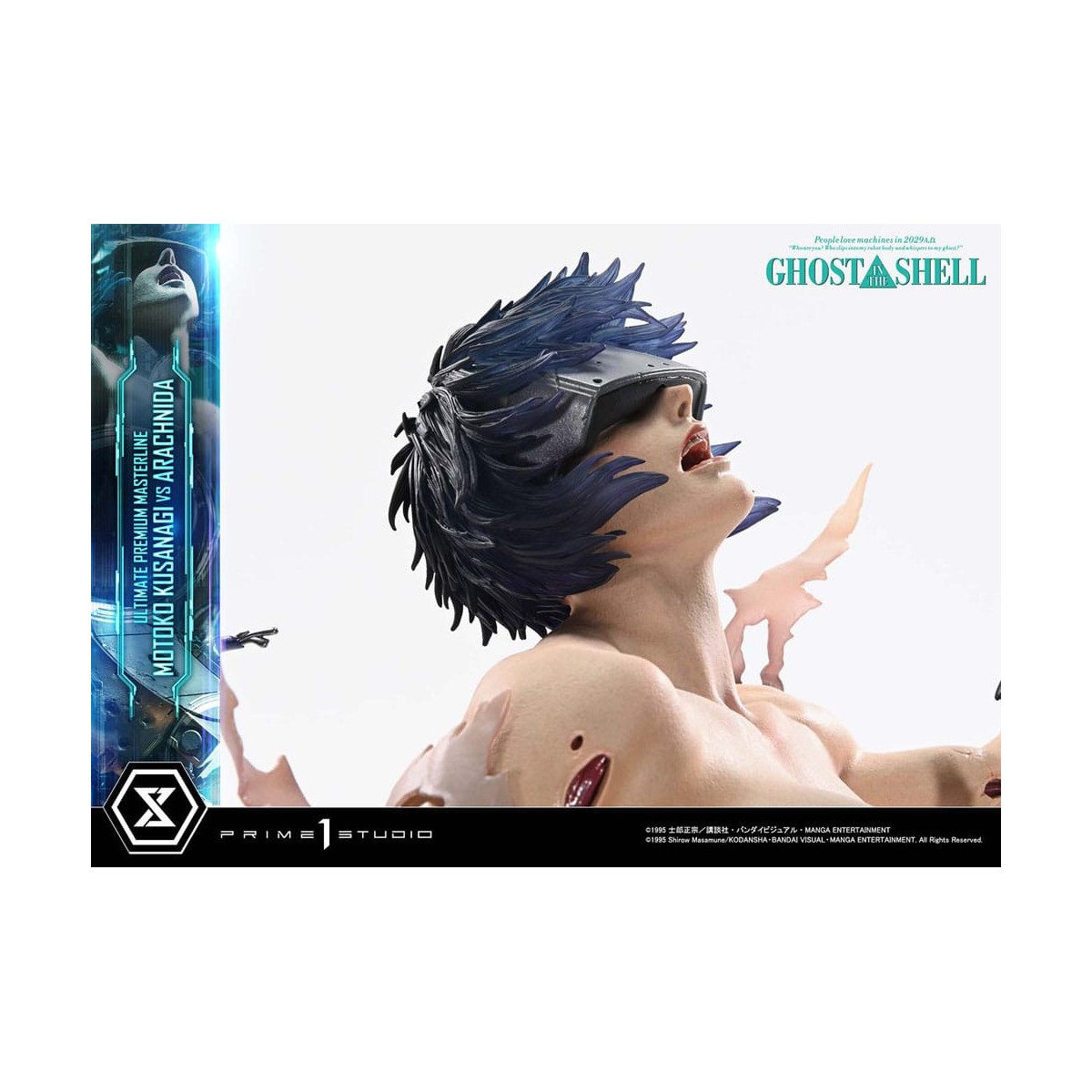 Prime 1 Studio Ghost in the Shell - Motoko Kusanagi vs Arachnida Bonus Version Ultimate Premium Masterline Series 1/4