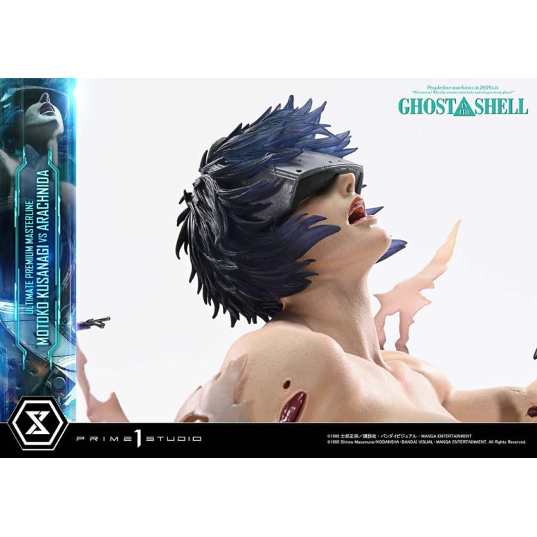 Prime 1 Studio Ghost in the Shell - Motoko Kusanagi vs Arachnida Bonus Version Ultimate Premium Masterline Series 1/4