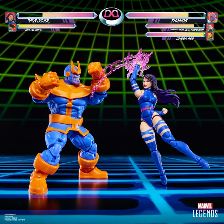 Hasbro Marvel Legends Series Gamerverse - Psylocke vs. Thanos