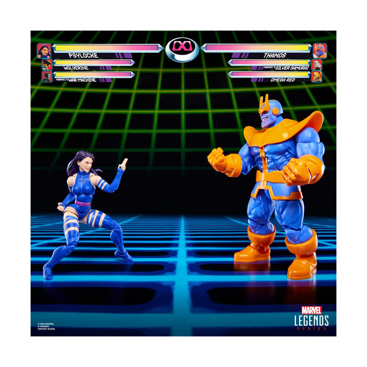Hasbro Marvel Legends Series Gamerverse - Psylocke vs. Thanos