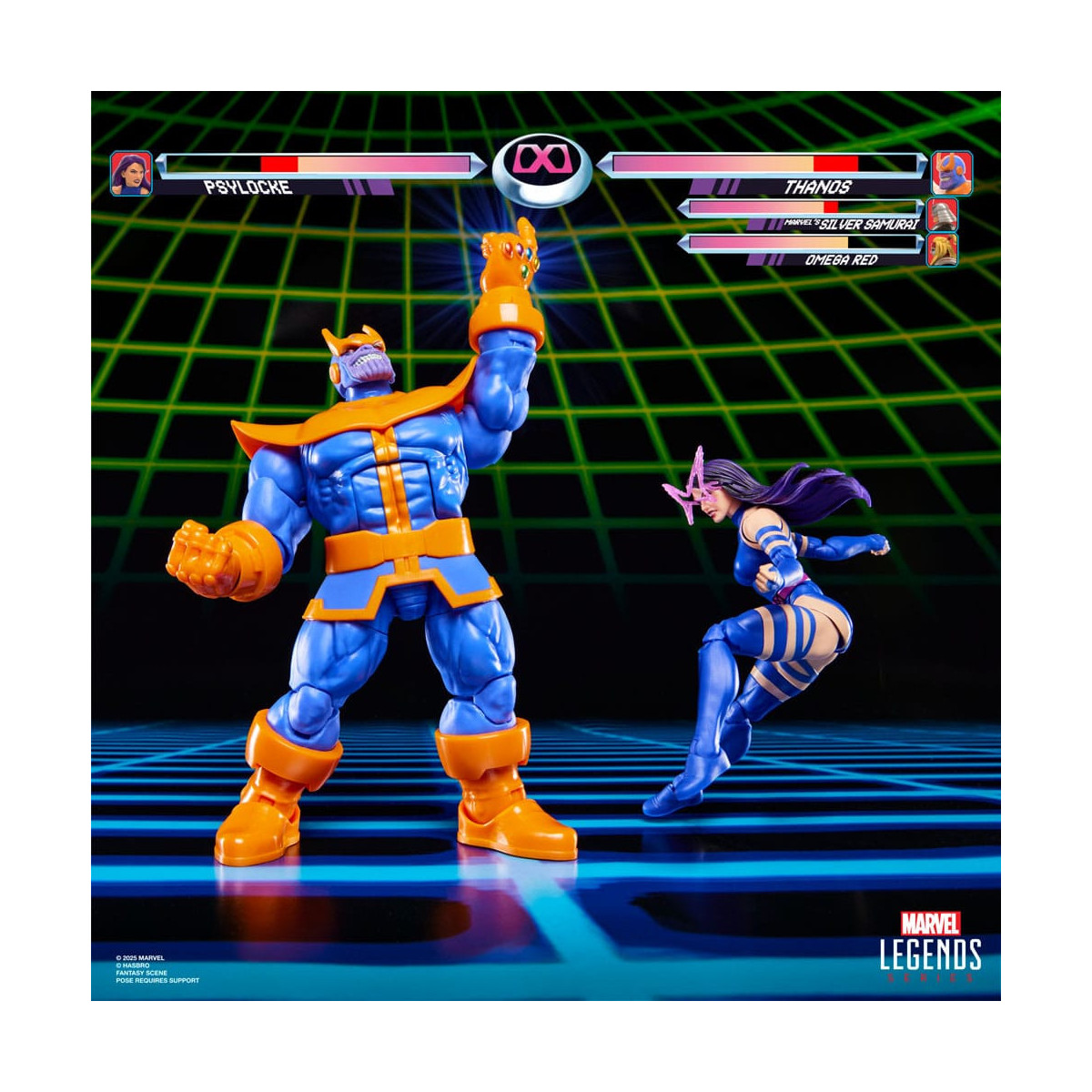 Hasbro Marvel Legends Series Gamerverse - Psylocke vs. Thanos