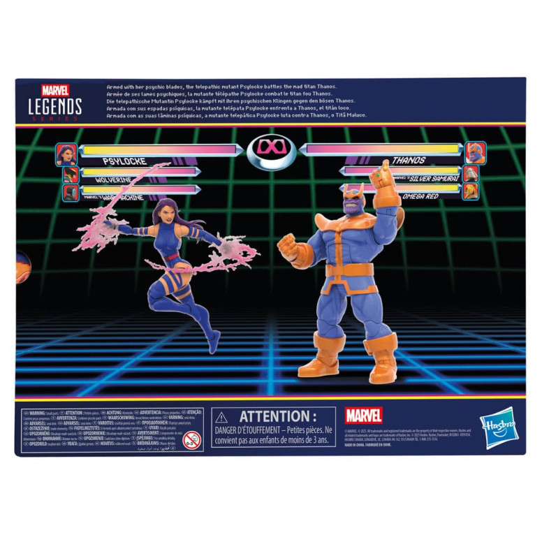 Hasbro Marvel Legends Series Gamerverse - Psylocke vs. Thanos