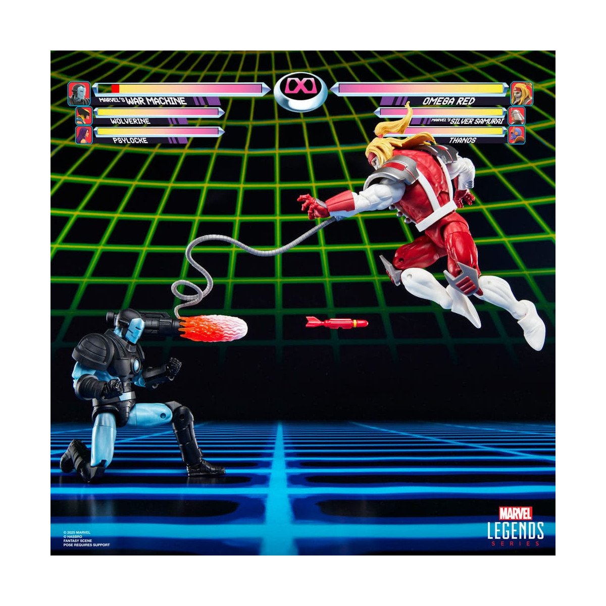 Hasbro Marvel Legends Series Gamerverse - War Machine vs. Omega Red