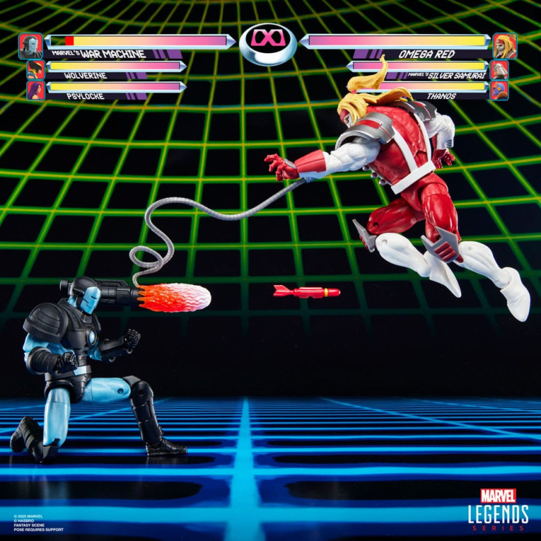 Hasbro Marvel Legends Series Gamerverse - War Machine vs. Omega Red