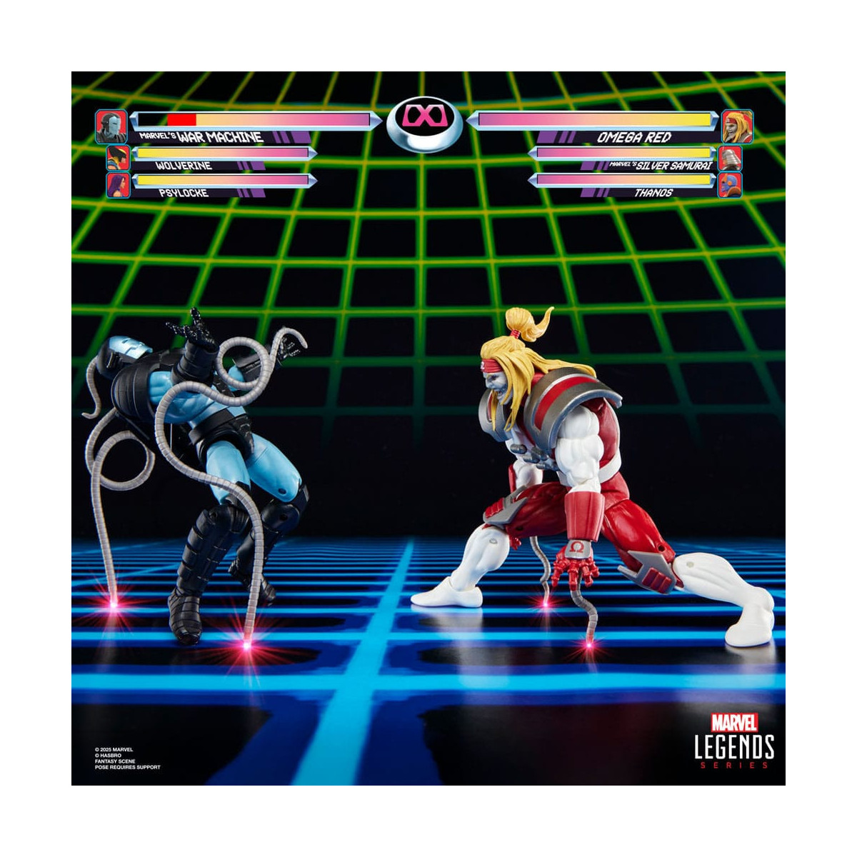 Hasbro Marvel Legends Series Gamerverse - War Machine vs. Omega Red