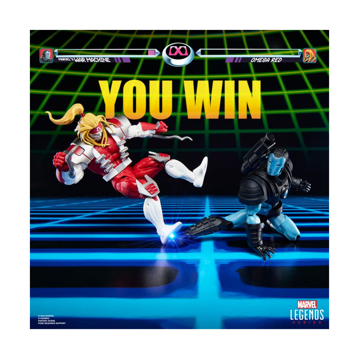 Hasbro Marvel Legends Series Gamerverse - War Machine vs. Omega Red