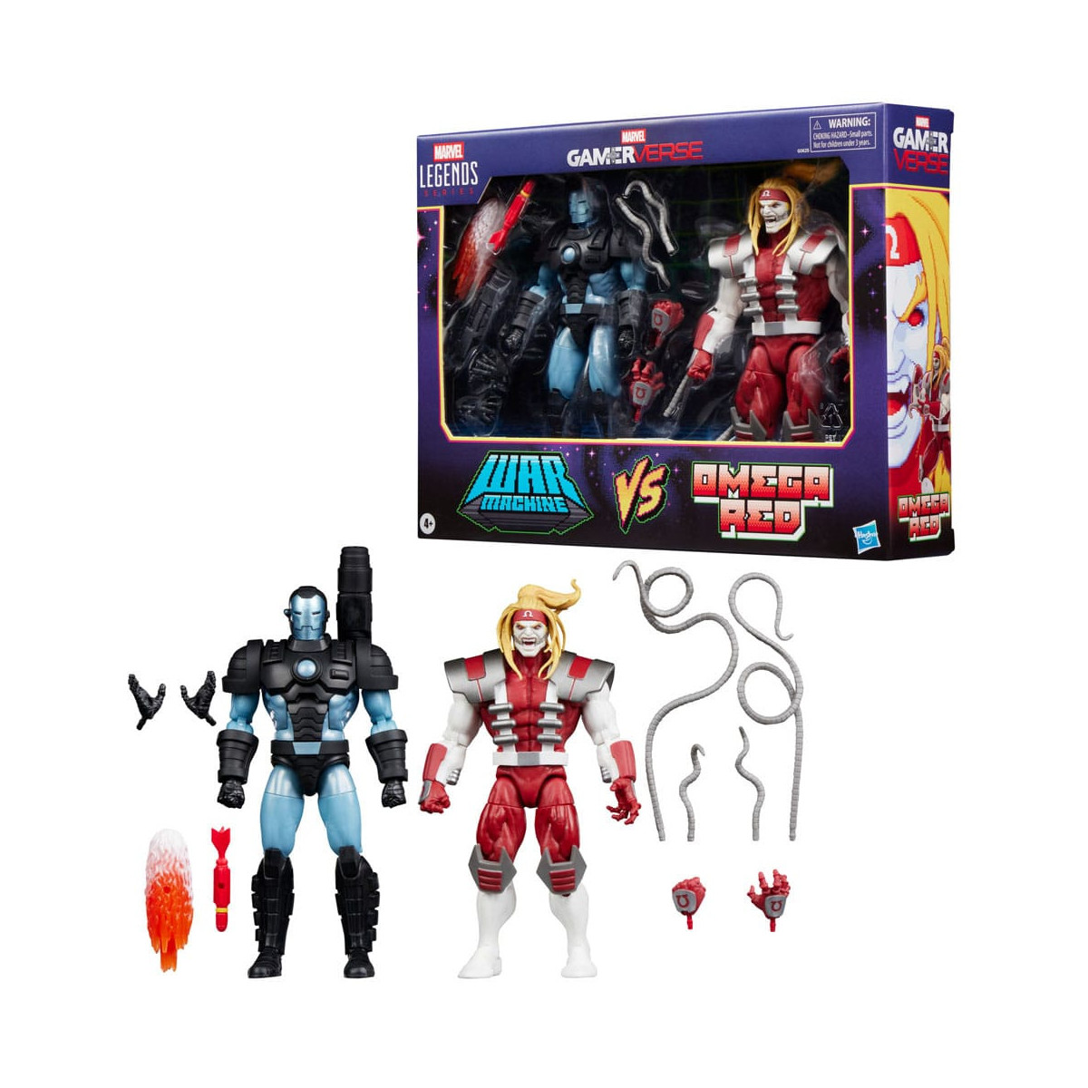 Hasbro Marvel Legends Series Gamerverse - War Machine vs. Omega Red