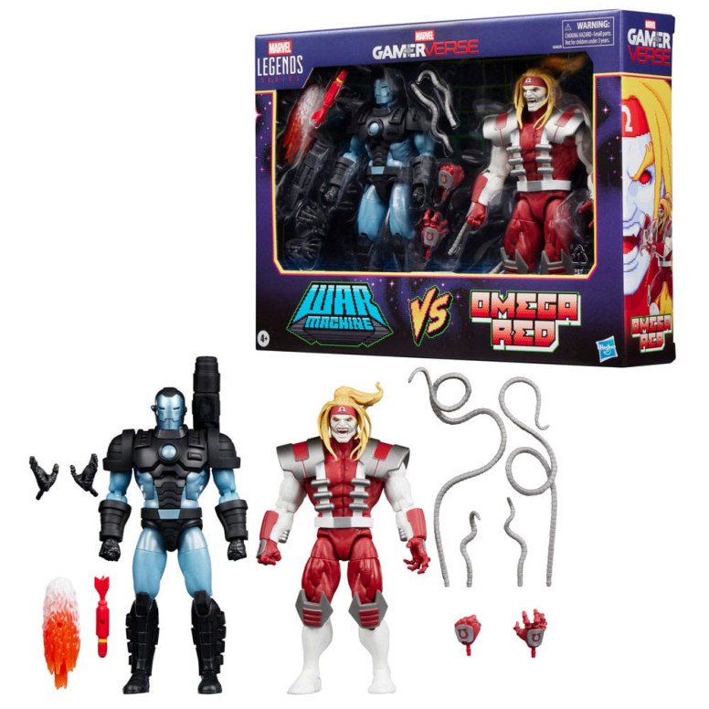 Hasbro Marvel Legends Series Gamerverse - War Machine vs. Omega Red