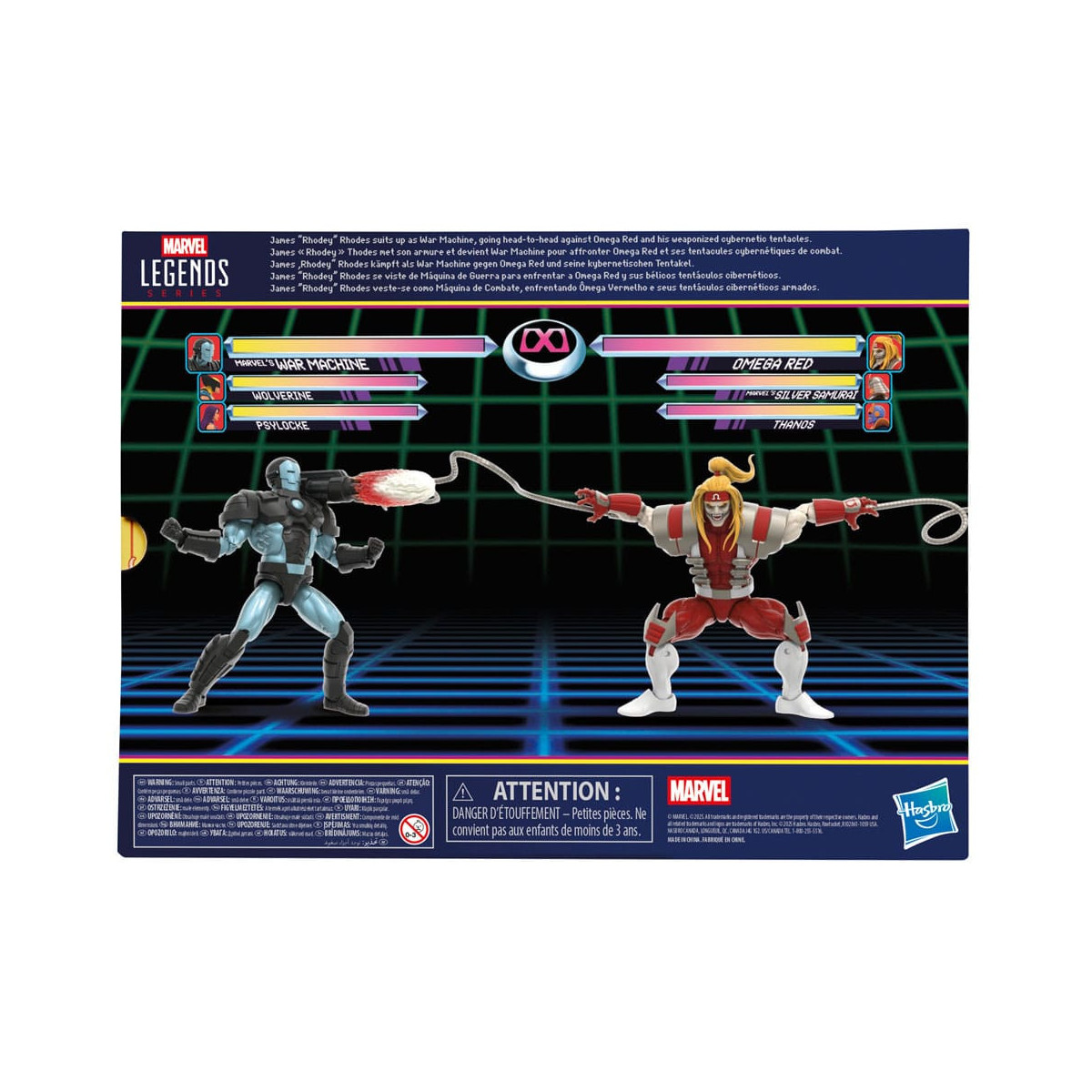 Hasbro Marvel Legends Series Gamerverse - War Machine vs. Omega Red