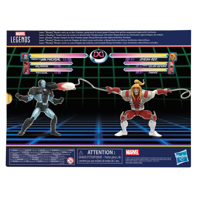Hasbro Marvel Legends Series Gamerverse - War Machine vs. Omega Red