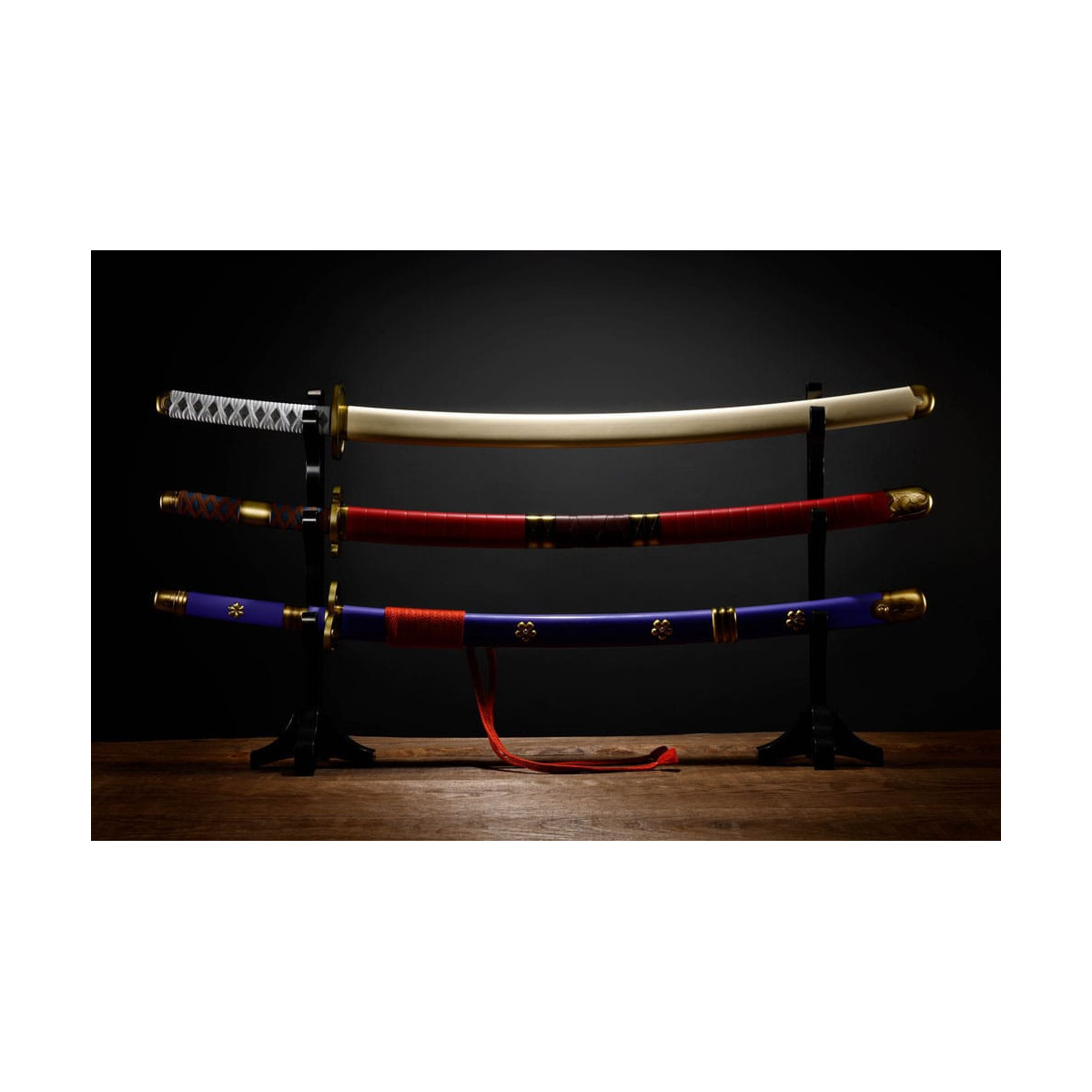 Bandai Tamashii - One Piece - Roronoa Zoro Three Sword Style Set 1/1 - Set 3 Replica Swords