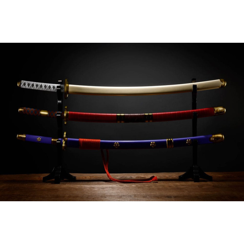 Bandai Tamashii - One Piece - Roronoa Zoro Three Sword Style Set 1/1 - Set 3 Replica Swords