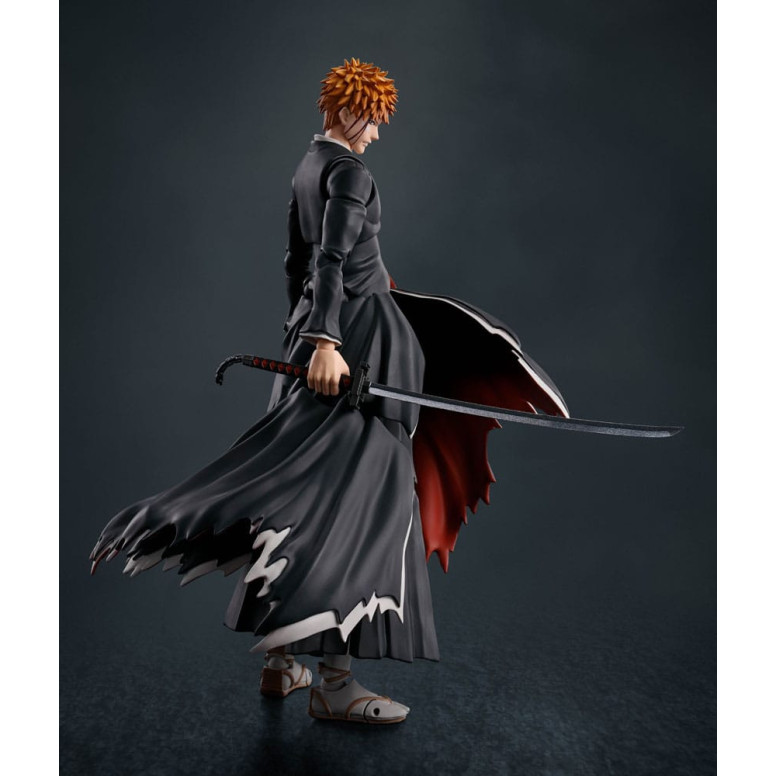Tamashii Bandai - ICHIGO KUROSAKI GETSUGATENSHO - BLEACH 1000 YEAR BLOOD WAR - SH Figuarts SHF